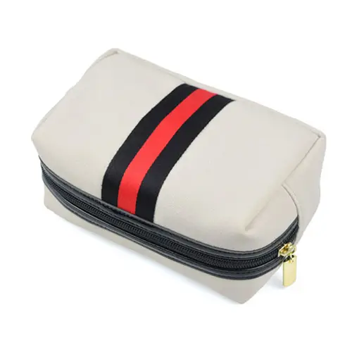 Hot Sale Summer Promotional Gift Leather Womens Make Up Bag Set 